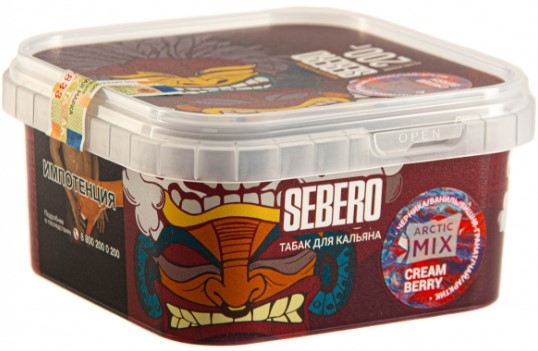 Купить Sebero - Arctic Mix Cream Berry (Ягоды с кремом) 200г