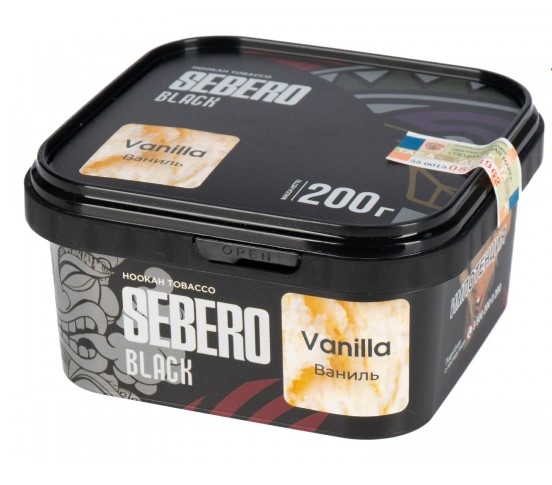 Купить Sebero Black - Vanilla (Ваниль) 200г